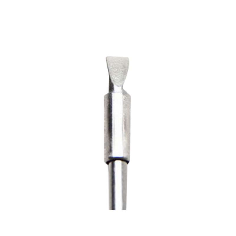 Series C245 Conical Bent Soldering Cartridge, Ø 0.4mm